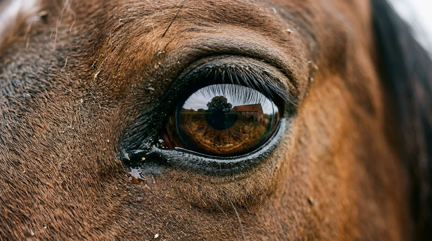 Un regard de cheval, Les Écuries Saint-Clair, Douvaine